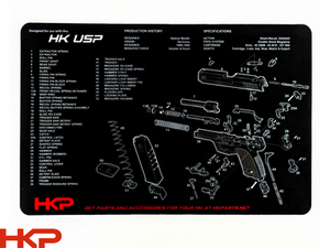 HK USP, USPC Bench Mat