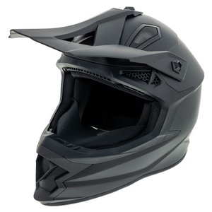 Polaris Tenacity 4.0 Open Face Offroad Helmet Matte Black