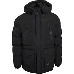 Closure London Mens Longline Expedition Jacket Black