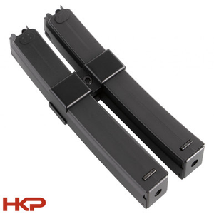 HK MP5, MP5K Dual Magazine Clamp Bundle - 9mm
