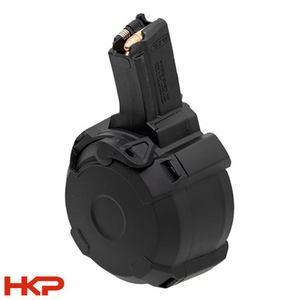 HK MP5, MP5K PMAG D50 Drum - 50 Round