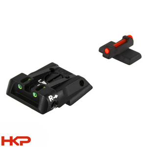HK VP9, P30, HK45 Adjustable Match Sights Fiber Optic