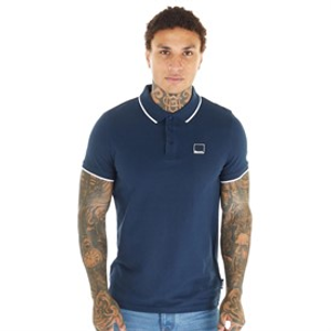 Bench Mens Mata Polo Shirt Navy