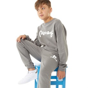 Money Boys Sig Ape Crew Tracksuit Dark Grey