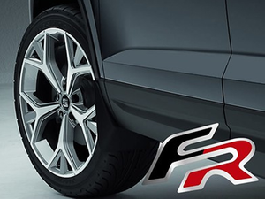 Genuine SEAT Ateca FR & CUPRA Front Mudflaps/Mudguards 2017 Onwards (575075111A)
