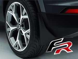 Genuine SEAT Ateca FR Rear Mudflaps/Mudguards 2017-2020 (575075101A)