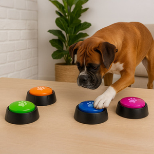 #winning Recordable Dog Buttons Set of 4