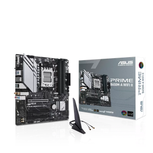 ASUS PRIME B650M-A WIFI II AMD Ryzen AM5 DDR5 Micro ATX Motherboard - 90MB1EG0-M0EAY0