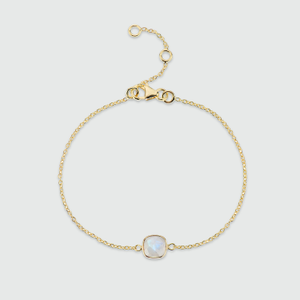 Brooklyn Moonstone & Gold Vermeil Bracelet