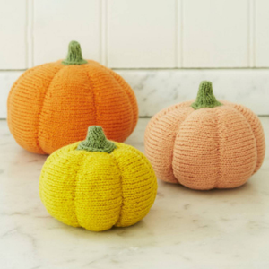Knitted Pumpkins Kit
