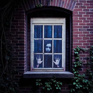 Spooky Girl In Window Decoration