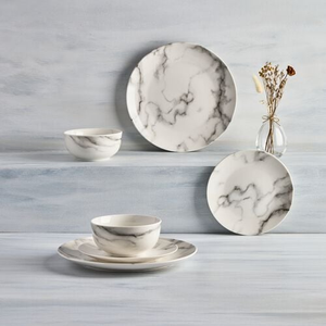 Gallery One Marble 12 Piece Dinner Set