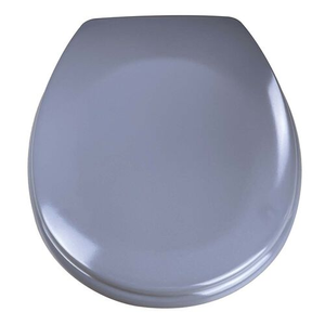 Slow Close Grey Toilet Seat