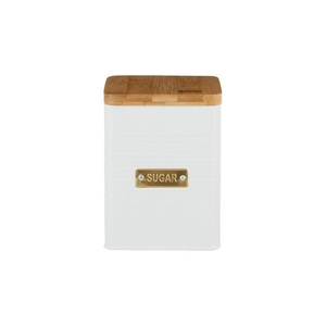 Typhoon Otto Square White Sugar Canister