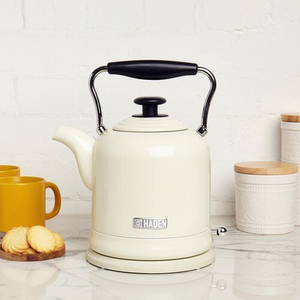 HADEN HIGHCLERE 1.5L 3KW RAPID BOIL CREAM Kettle