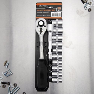 12 Piece Socket Wrench Set