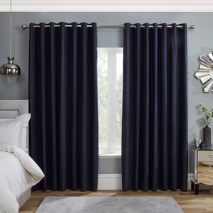 BLACKOUT & THERMAL BOXES NAVY  66x90 Curtain