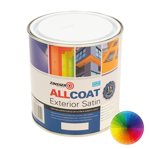 Zinsser AllCoat Exterior Satin (Water Based) Tintable