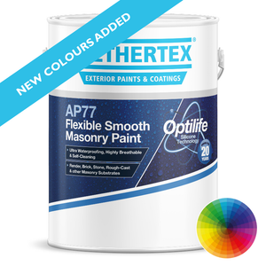 Wethertex AP77 Flexible Smooth Masonry Paint (Tintable)