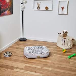 Quilted Soft Fleece Pet Bed Medium
