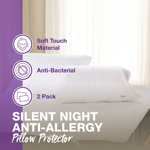 Silentnight Anti-Allergy Pillow Protector Pair