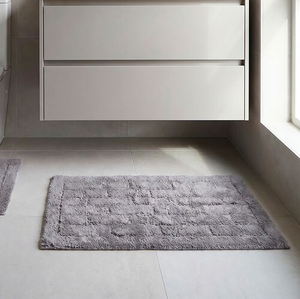 COTTON BRICK STEEL 50x80 Bath Mat