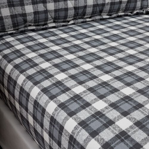 JACK CHARCOAL King Fitted Sheet