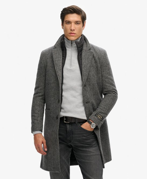 Two In One Wool Overcoat