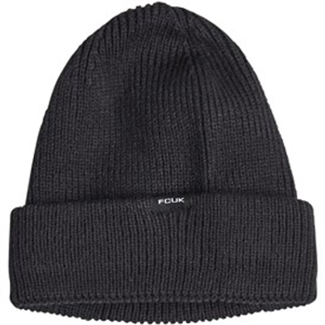 French Connection Mens FCUK Cash Beanie Marine