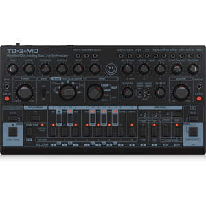 Behringer TD3 MO BK Modded Out Analog Bass Synthesizer (Black)