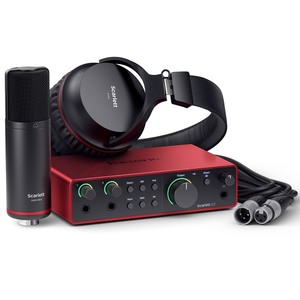 Focusrite Scarlett 2i2 Studio G4 USB Interface w/ Mic & Headphones