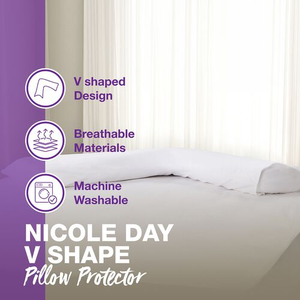 V Shape Pillow Protector