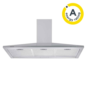 A Energy Rated 100cm Stainless Steel Cooker Hood