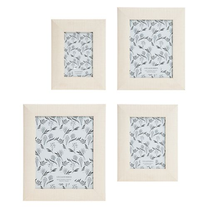 6x8 SIENNA WHITE Photo Frame