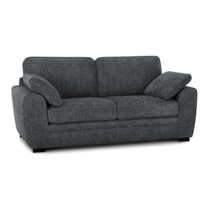 Melbourne 3 Seater Sofa in Enzo Slate Fabric