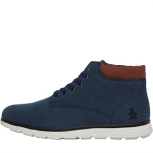 Original Penguin Mens Norway Boots Navy