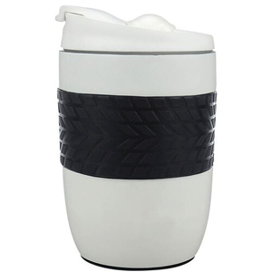 BODYGO WHITE 260ml Travel Mug with Suction Bottom