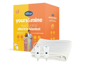 Silentnight Yours & Mine Dual Control 4' 6" Double Electric Blanket