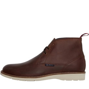 Ben Sherman Mens Hampton Chukka Boots Brown