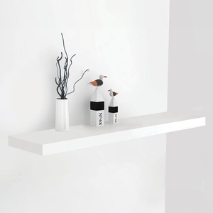 Bergen 80cm White Floating Wall Shelf
