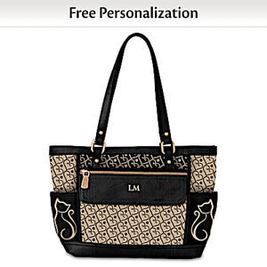 Exotic Elegance Personalized Tote Bag