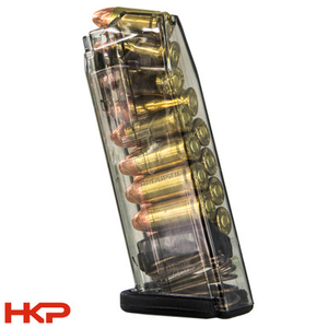 HK VP9SK Magazine - 12 Round - Translucent