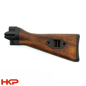 HK MP5, HK33, HK93 A2 Fixed Buttstock - Wood