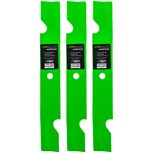 LawnRAZOR Notched High Lift Blade For Toro 117-7277-03 | 3-PACK