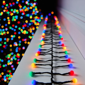 500 LED Berry Cluster Lights - Multicolour