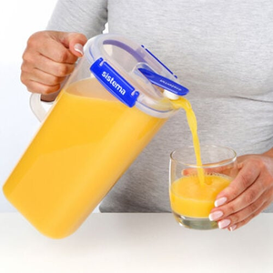 Klip It + 2 Ltr Juice Jug 