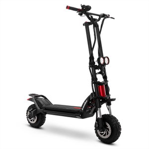 Kaabo Wolf Warrior 11 Plus 2400w 60v 26ah Li Black Twin Motor Electric Scooter (IPX5)