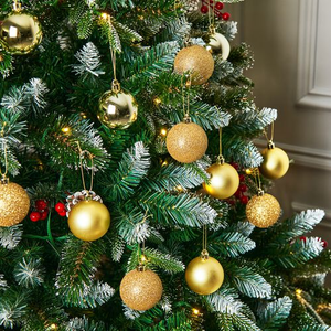 Gold Bauble Set - 20 Pack