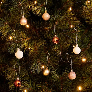 49 PACK ROSE GOLD Bauble Set