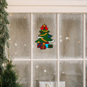 Christmas Tree Window Sticker